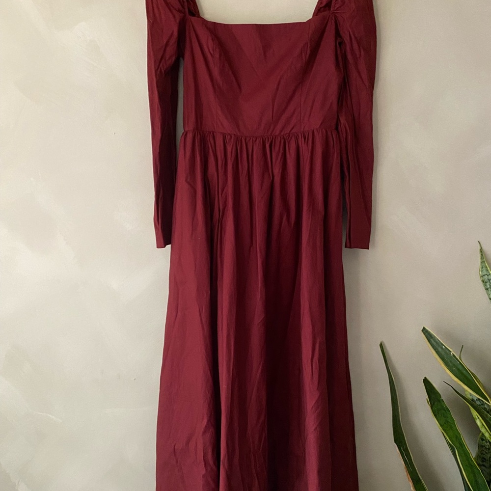 Reformation Elly long sleeve dress